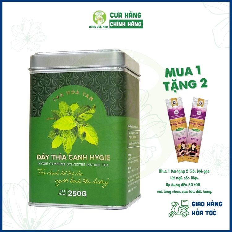 Trà Dây Thìa Canh Hòa Tan Hygie And Panacee Hỗ Trợ Ổn Định Đường Huyết