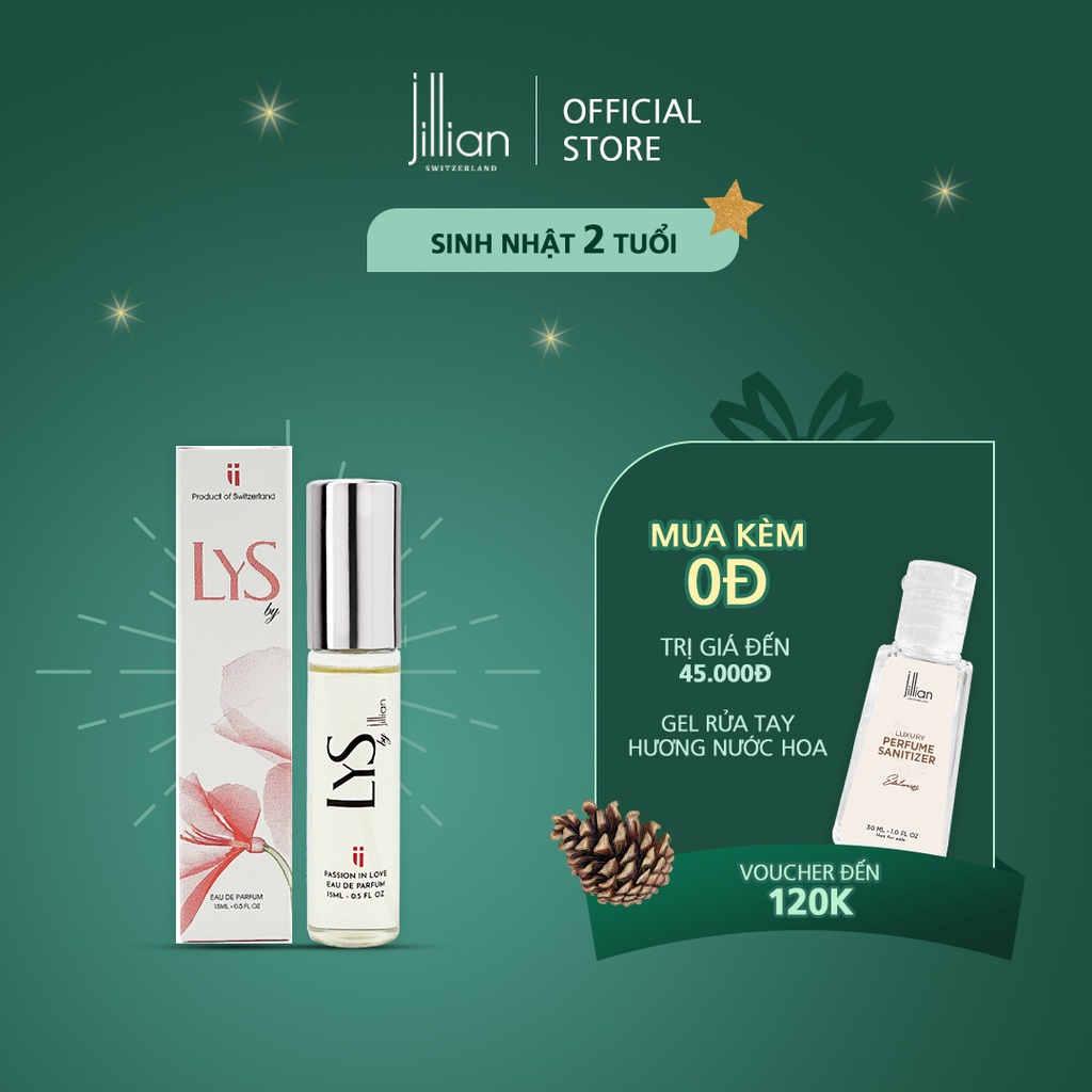 Nước hoa nữ LYS by Jillian: Passion in Love (EDP) 15ml | BigBuy360 - bigbuy360.vn