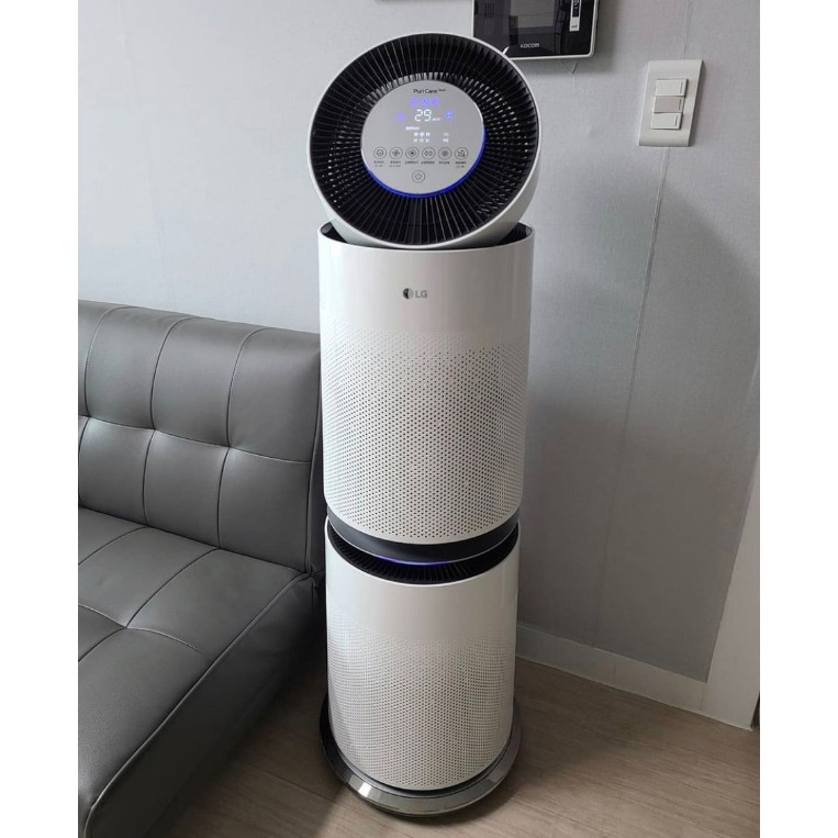 Máy lọc không khí 2 tầng LG Puricare 360˚ Plus AS303DWFA 2023 nội địa Hàn