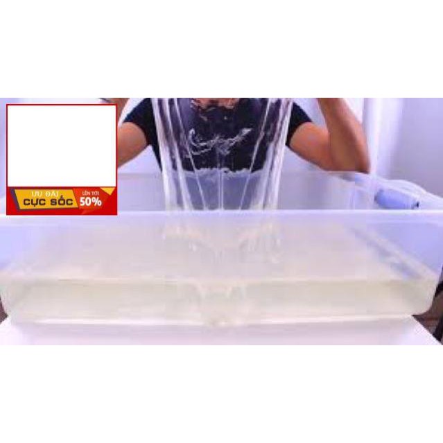 1000g slime trong nguyên bản- clearslime basic cực trong cho các shop bán không pha màu