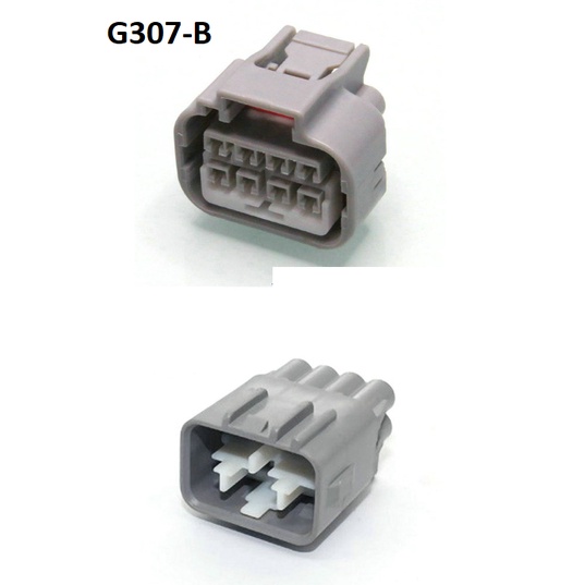G307-Giắc cắm Toyota Land Cruiser Prado mới dây đai đèn pha 8 lỗ 2.2mm