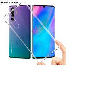 Ốp lưng dẻo trong suốt cao cấp 0.6mm cho điện thoại Huawei P30, Huawei P30 Lite, Huawei P30 Pro
