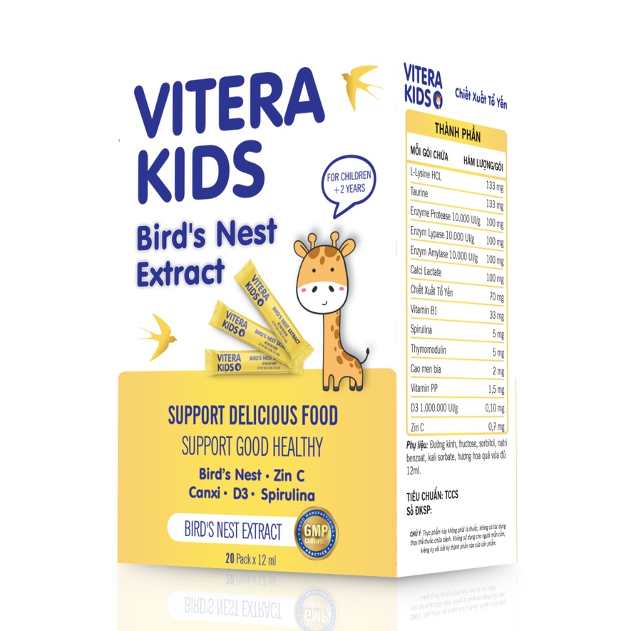Thạch Vitera Kids Hỗ Trợ Tăng Cường Sức Đề Kháng Giúp Trẻ Ăn Ngon