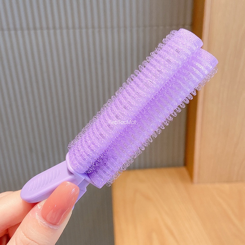 Kẹp phồng chân tóc kèm lô cuốn mái bay