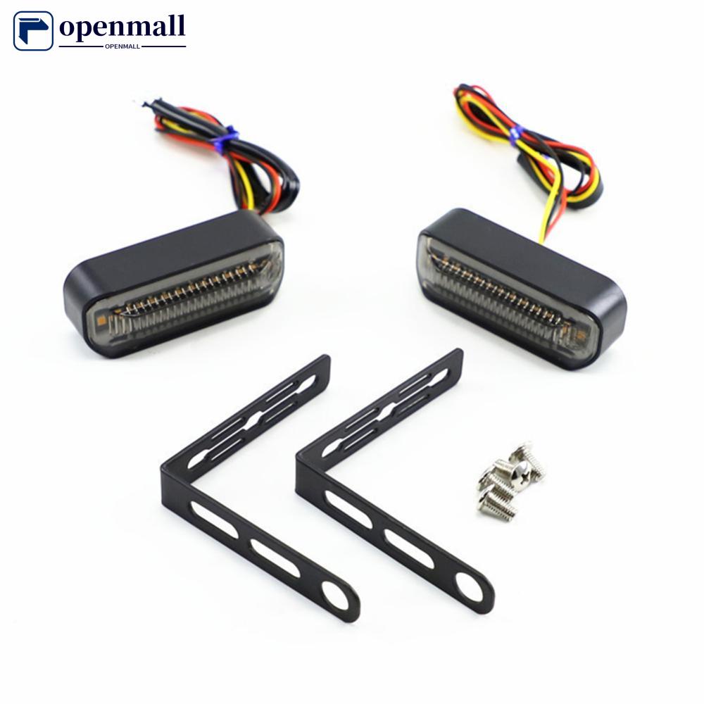 Set 2 Đèn Tín Hiệu Xi Nhan 2 Trong 1 Dành Cho Xe Mô Tô