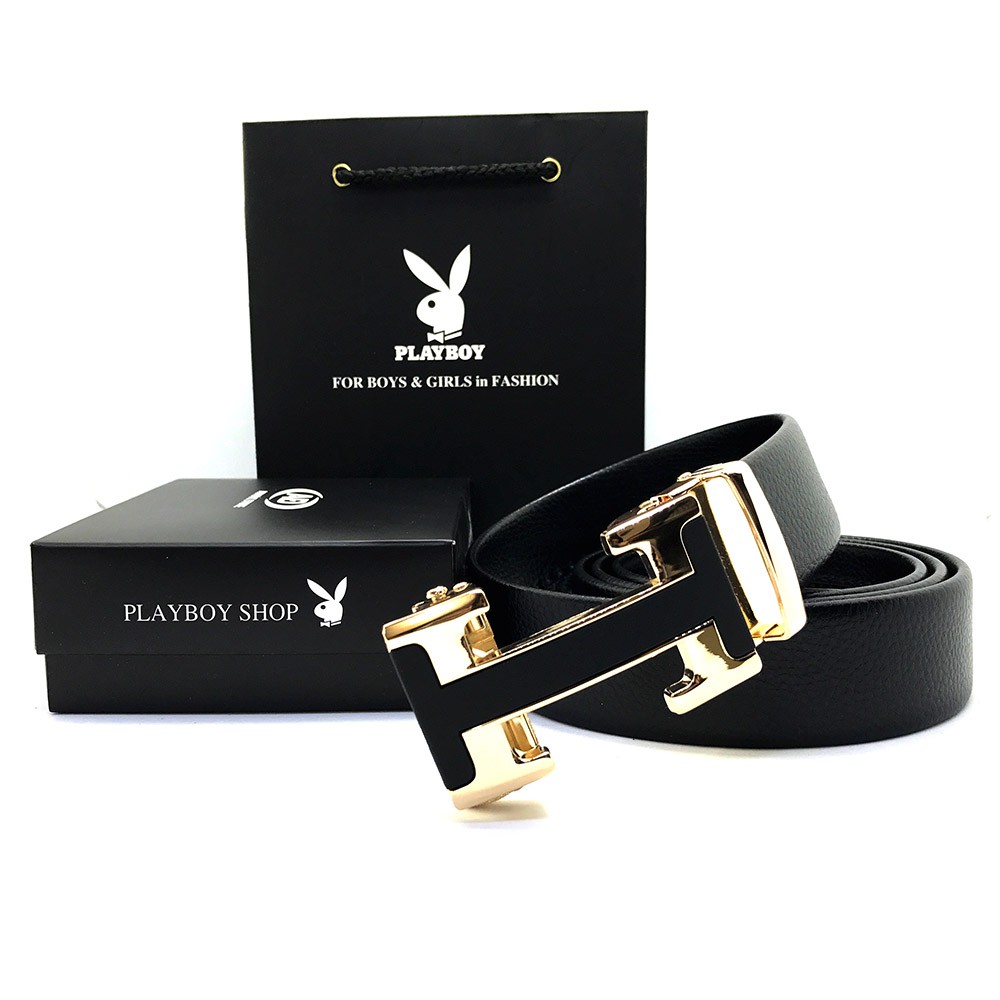 Thắt lưng/ dây nịt nam khóa tự động có hộp đựng tặng kèm