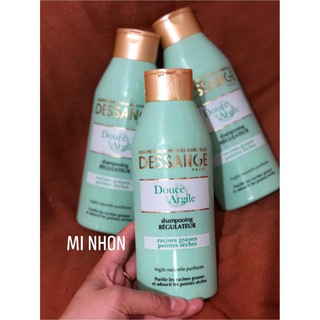 Dầu gội Dessange màu xanh dành cho tóc dầu 250ml