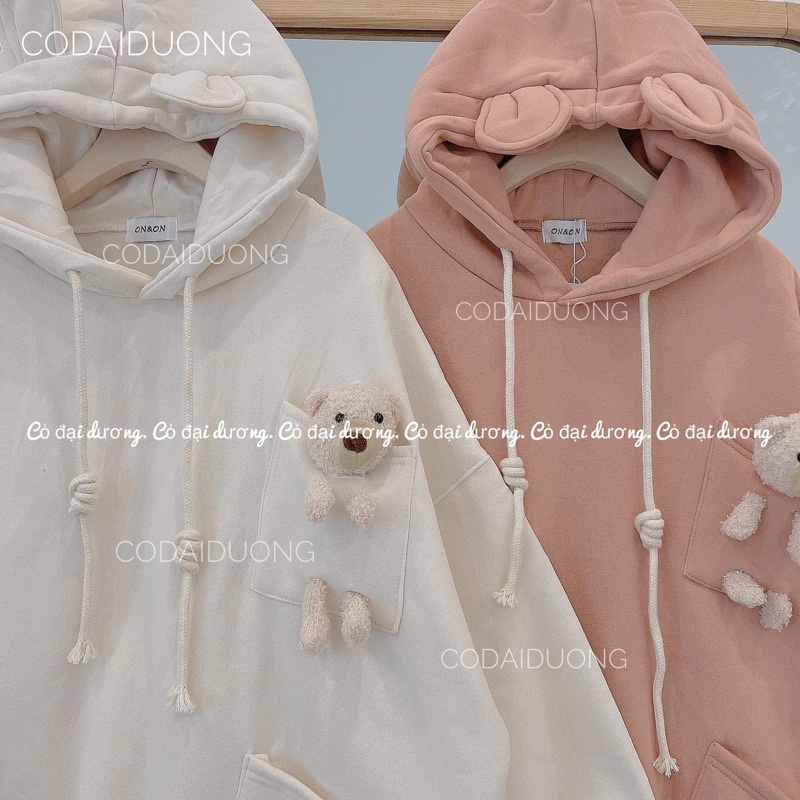 Áo hoodies nỉ bông gấu túi ms125 | BigBuy360 - bigbuy360.vn