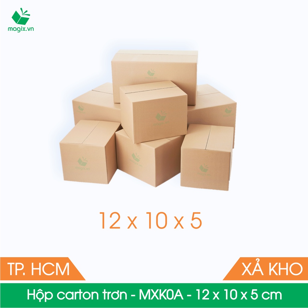 MXK0A - 12x10x5 cm - 600 Thùng hộp carton