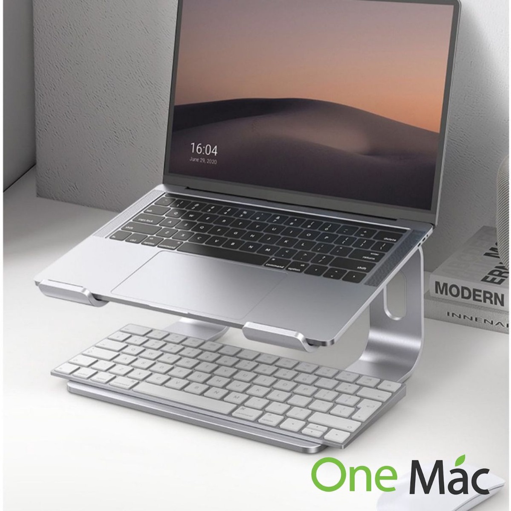 XN9 - Giá đỡ laptop stand notebook Macbook máy tính xách tay hợp kim nhôm có thể tháo rời kiêm đế tản nhiệt để bàn