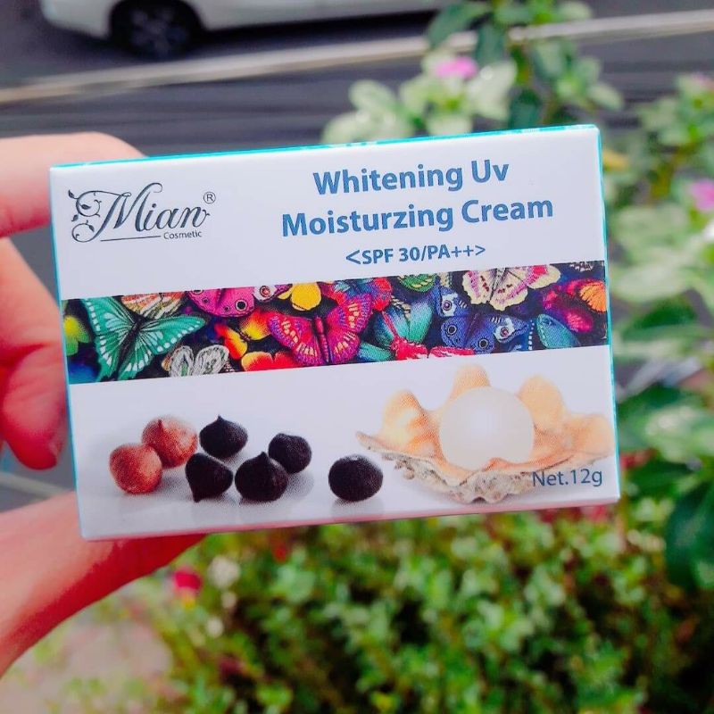Kem trắng da dưỡng ẩm ngọc trai Mian 12g