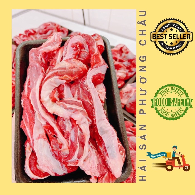 Dẻ sườn bò tươi ngon lẩu nướng 1kg