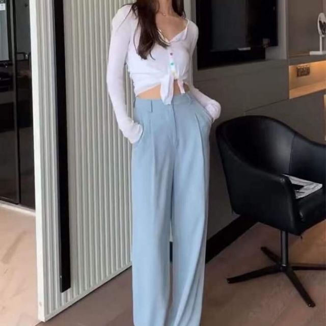Quần culottes siêu dài chân