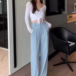 Quần culottes siêu dài chân