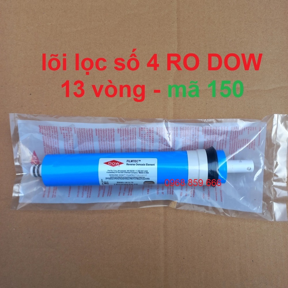 Lõi lọc nước số 4 ,màng lọc RO DOW FILMTEC các loại