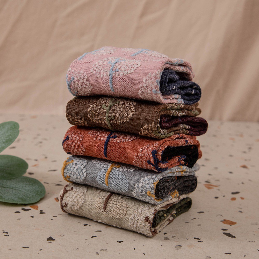 Vớ / tất cổ cao phong cách vintage - UniLabel