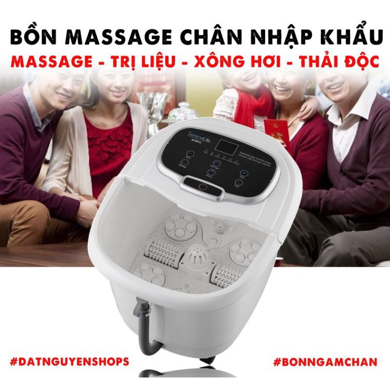 Bồn ngâm chân massage Serene Life SL12