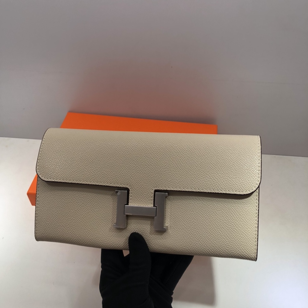 Túi ví nữ da thật thời trang cao cấp Hermes HM thiết kế basic, tao nhã đầy thu hút