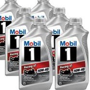 [DauNhot-PhuGia] Nhớt Mobil 1 Racing 4T 10W40 chai 946ml, Dầu nhớt mobil 10W40 tổng hợp toàn phần chất lượng 100% Mỹ