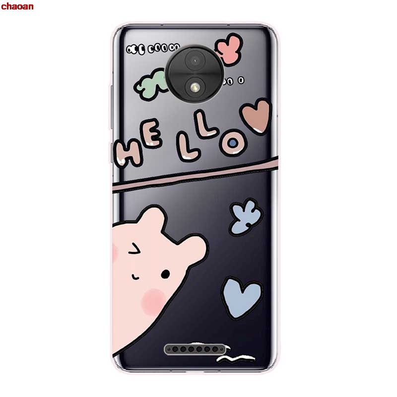 Motorola Moto C E4 G5 G5S G6 E5 E6 Z Z2 Play Plus M X4 4JDMOS Pattern-5 Soft Silicon Case Cover