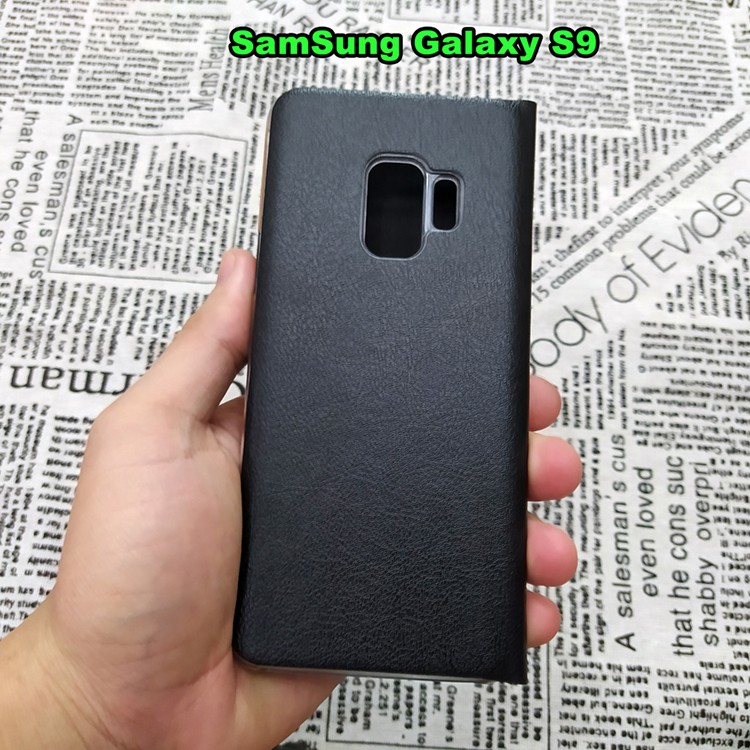 Bao Da Samsung Galaxy S9 / Galaxy S9 Plus Kiểu Dáng Gấp 2 Mặt Và Có Phối Ví Sang Trọng