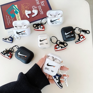 CR Vỏ Bọc Bảo Vệ Hộp Đựng Tai Nghe Airpod Hình Giày Sneaker 3d Độc Đáo