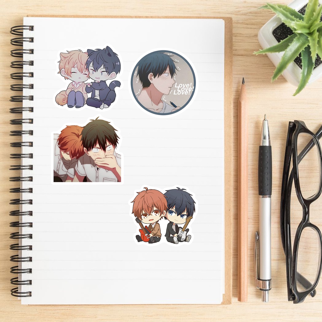 Bộ 50/25/10 Sticker Anime Trang Trí Ván Trượt/Guitar