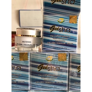 Kem geisha dưỡng trắng da nám tàn nhang 15g
