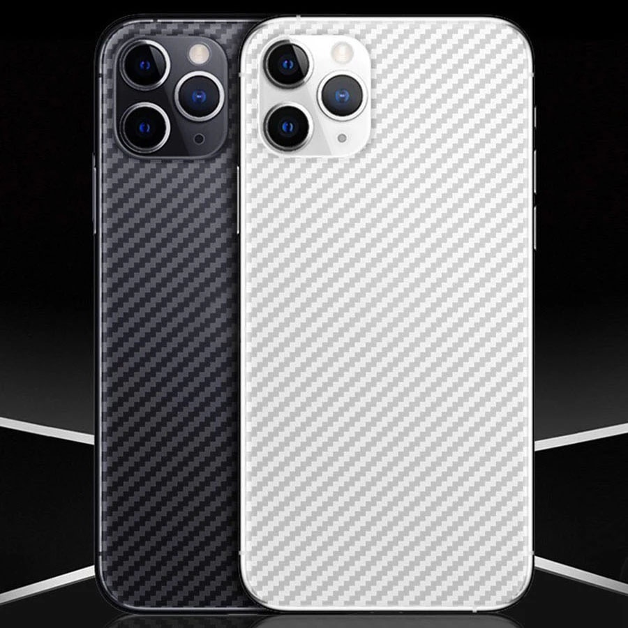 5 Miếng Dán Lưng Điện Thoại Bằng Sợi Carbon Cho compatible for iPhone 14 13 12 11 Pro Mini Xs Max Xr X 8 7 6s 6 Plus 5s 5 Se2 Se 2020