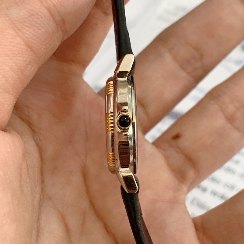 Đồng hồ si nữ hiệu Aureole, máy Thuỵ Sỹ, khoá rin, độ mới cao