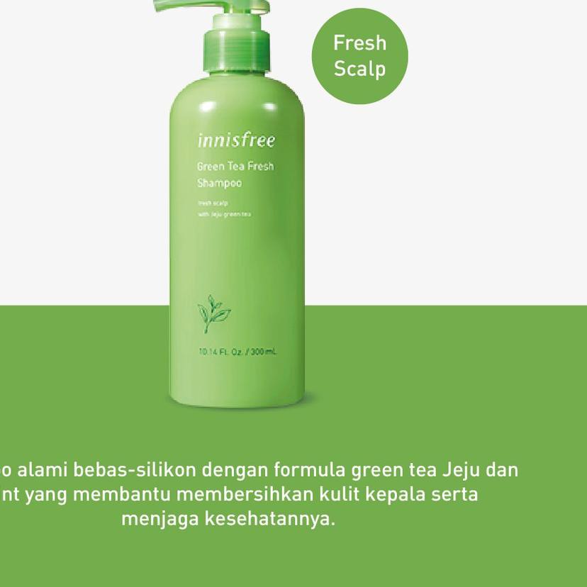 (hàng Mới Về) Dầu Gội Trà Xanh Innisfree Code-713 300ml