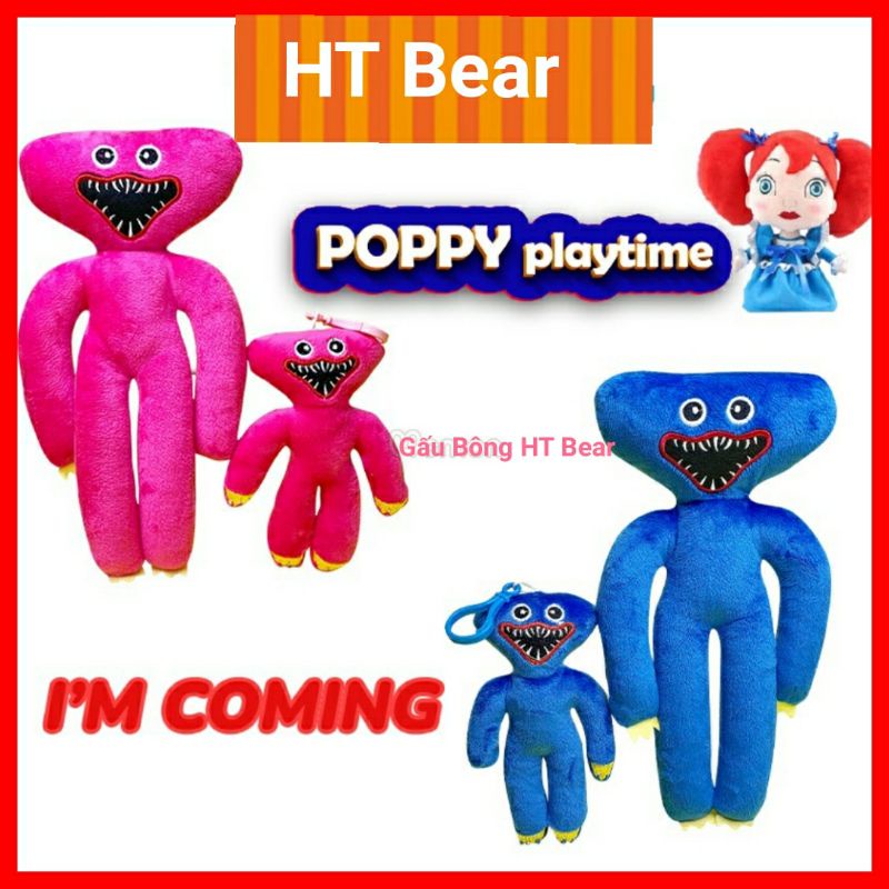 Gấu Bông Huggy Wuggy Trong game  Popy Play time nhồi bông cao cấp