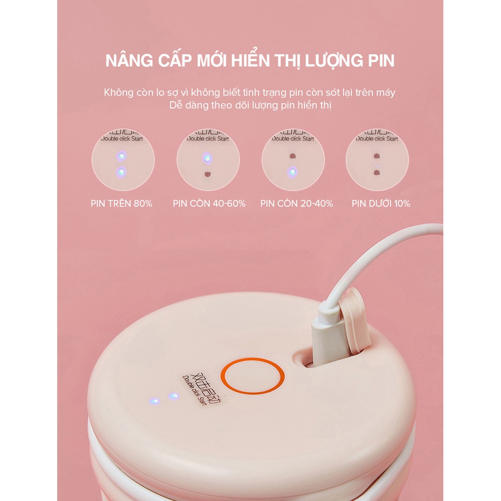 Máy Xay Sinh Tố Sạc Điện Cầm Tay Joyoung L3-C86 - Hàng Chính Hãng