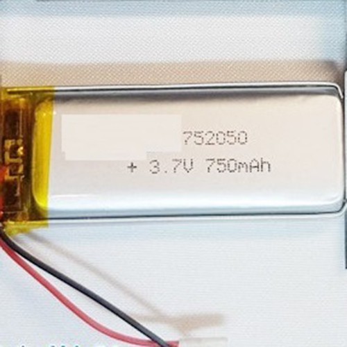 Pin sạc Li-Po 3.7V 750mAh thay thế cho míc Philips, cho tai loa Bluetooth, Camera hành trình,định vị GPS, thiết bị y tế