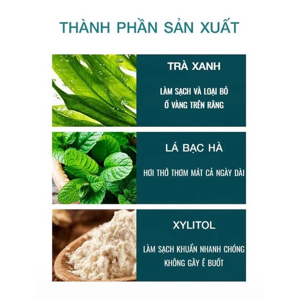 [BẢN TRUNG] Kem Đánh Răng Dạng Gel Lỏng HUNMUI Vệ Sinh Răng Miệng Trắng Sáng Thơm Tho Nụ Cười Tự Tin