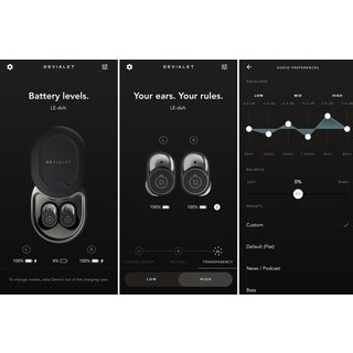 Tai Nghe Bluetooth True Wirless Devialet Gemini, Chống Ồn Chủ Động, Xuyên Âm, Pin 24h,