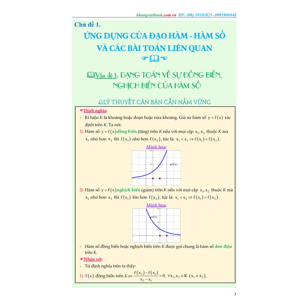 Sách - Chinh Phục Các Dạng Bài Tập Trắc Nghiệm Hàm Số - Số Phức