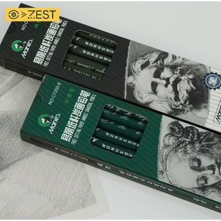 [Zest Corner] Bút chì than vẽ chân dung MARIES