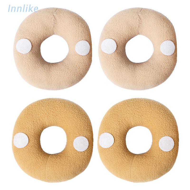 INN 2pc Newborn Photography Props Posing Support Pillow Baby Boy Girl Photo Shoot Studio Round Donut Head Poser Props