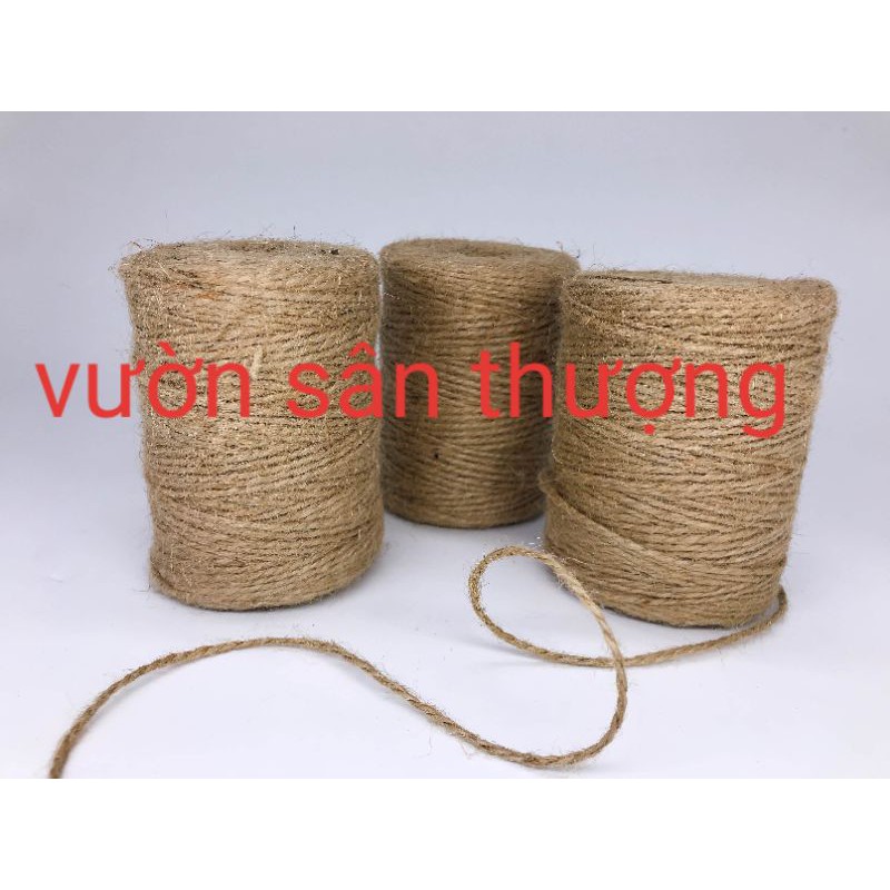 1 m Dây Thừng Trang Trí Chậu, Làm Giàn Leo, Cắt Theo M Tới, Màu Vintage Thân thiện Môi Trường