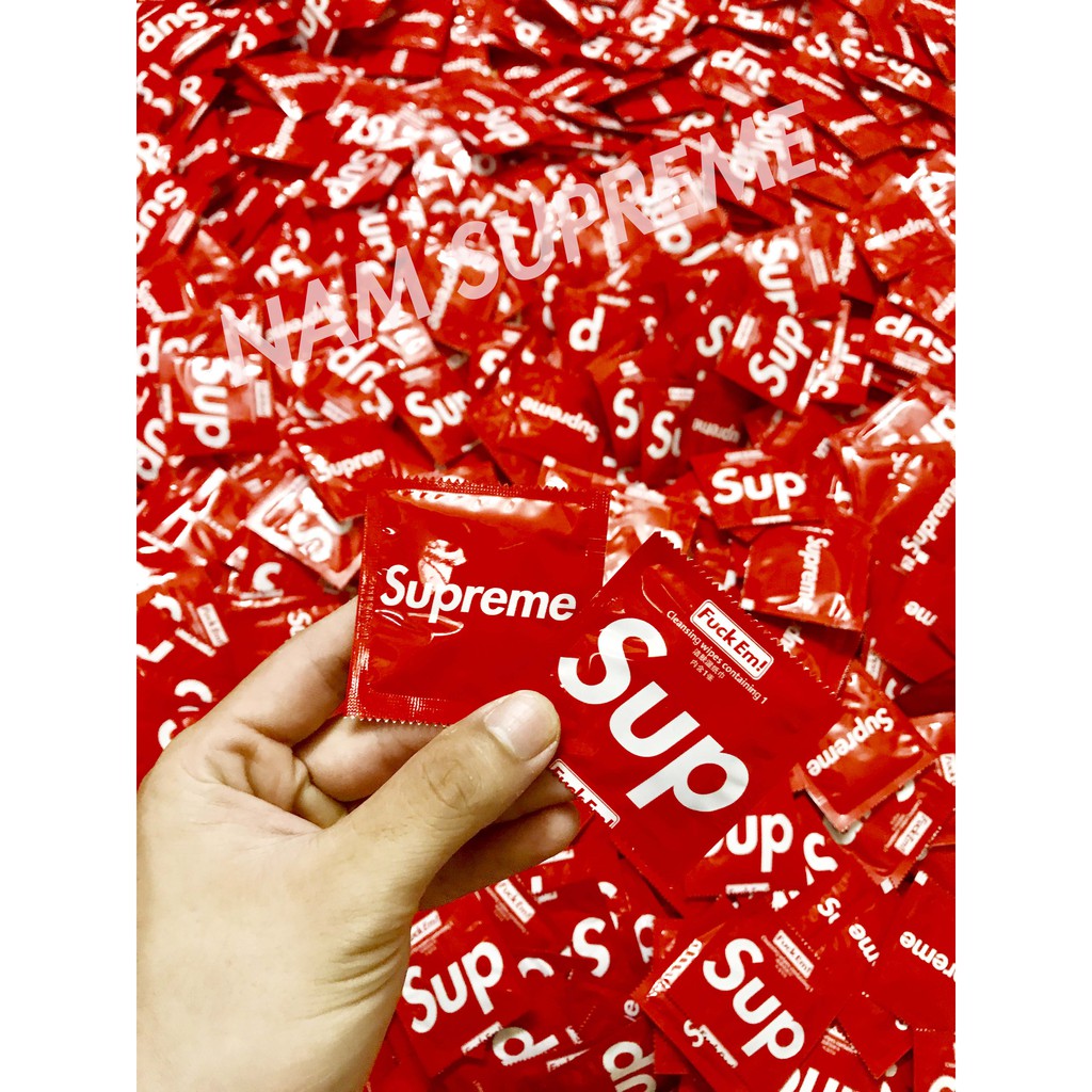 [ Sỉ = Lẻ ] Combo 10 miếng Khăn ướt supreme giá sỉ | Rẻ nhất thị trường