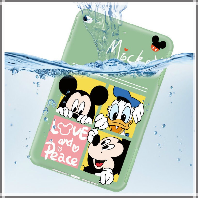 Ốp Lưng In Hình Chuột Mickey Và Minnie Cho Ipad 7th Gen 2019 (Thế Hệ 5th 6th 9.7 2018 Mini 5 4 3 2 1 Air 10.5