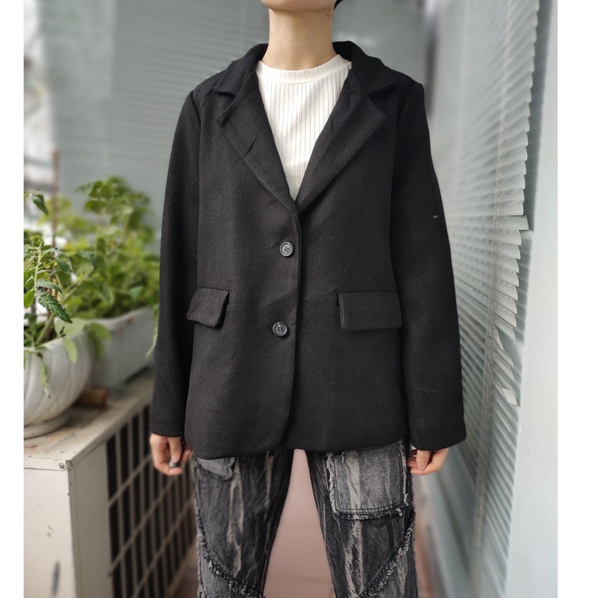 Áo Blazer Dạ Hàn second-hand, áo mangto, Trench coat - Đồ Si Bon MT26