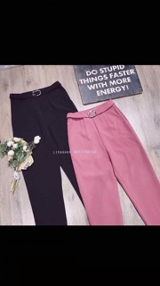 QUẦN BAGGY NỮ ĐAI VUÔNG
