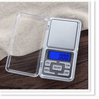 Cân điện tử Cân tiểu li điện tử bỏ túi độ chính xác cao 200g/0.01g 500g/0.01g MH-200+ TẶNG 2 PIN