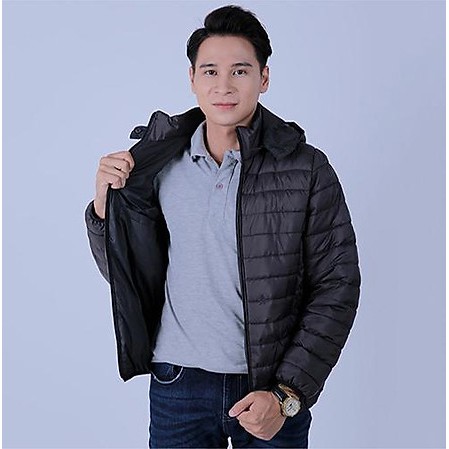 Áo Phao Nam VNXK  MŨ CÓ KHÓA THÁO RỜI SIÊU NHẸ (45-77kg) | BigBuy360 - bigbuy360.vn