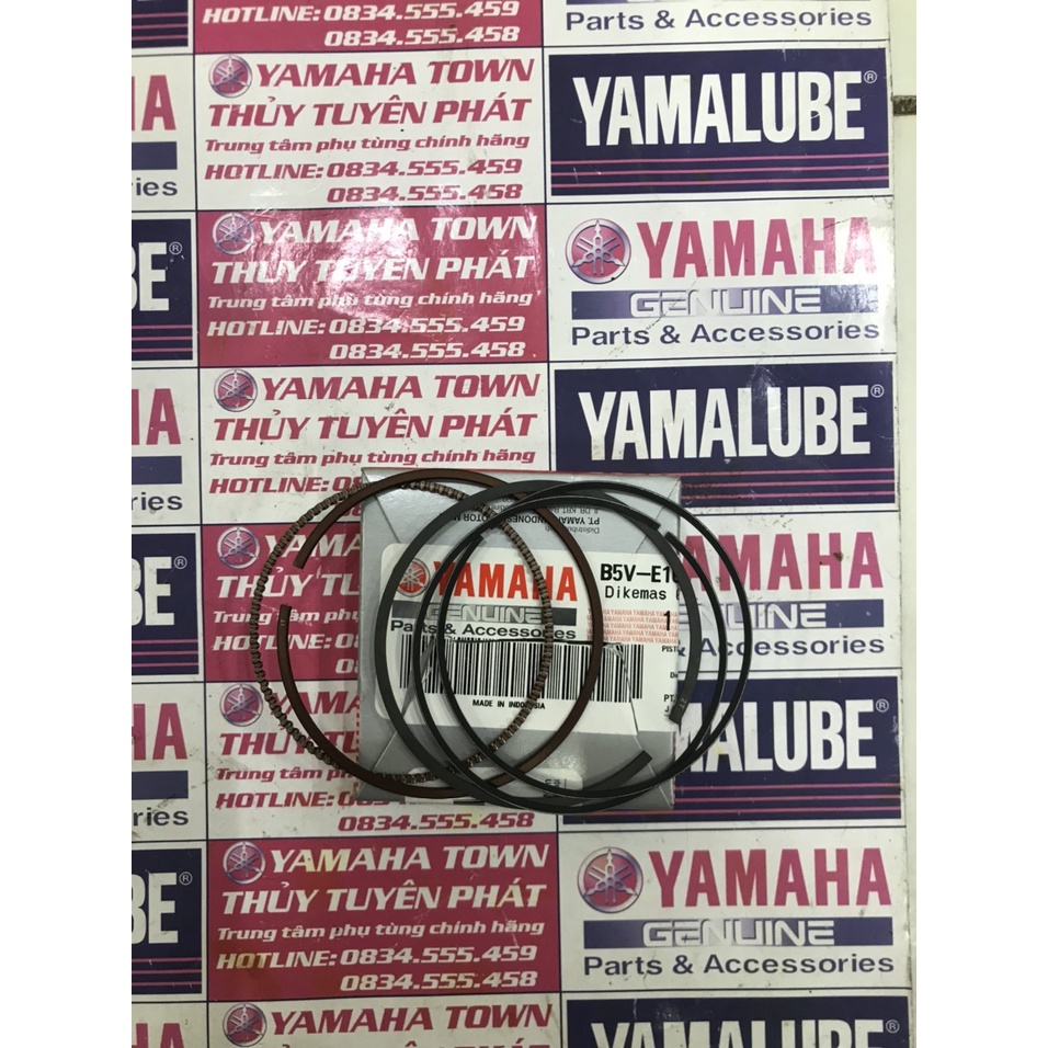 Bộ xéc măng (STD) - BẠC EX 155 zin chính hãng yamaha
