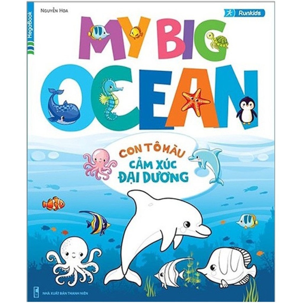 Sách - My Big Ocean - Con Tô Màu Cảm Xúc Đại Dương