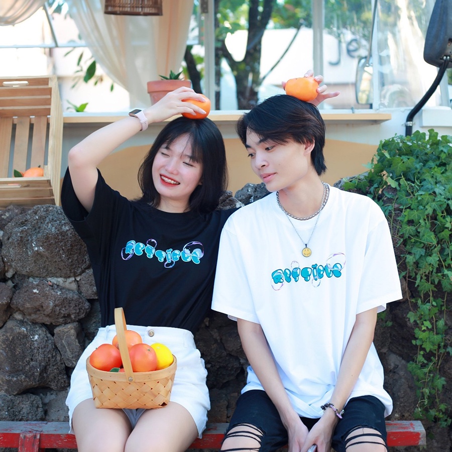 Áo thun Bubbles Effect - Ressible [Streetwear/Black] | BigBuy360 - bigbuy360.vn