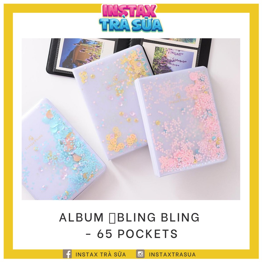 ALBUM INSTAX MINI (64 ảnh) - GLITTER AROUND